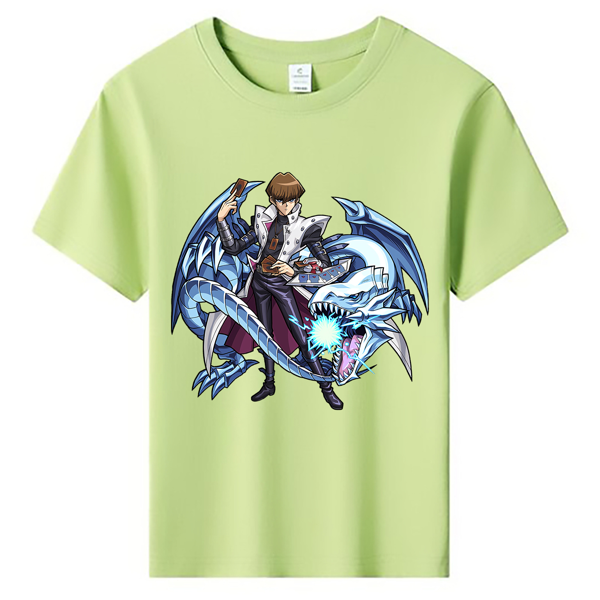 （画像用） 遊☆戯☆王 Yu-Gi-Oh! 綿100％キッズTシャツ（フロントプリント）